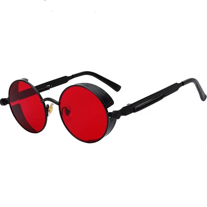Sunglasses Uv400 - Classic High Quality Steampunk Sunglasses Men