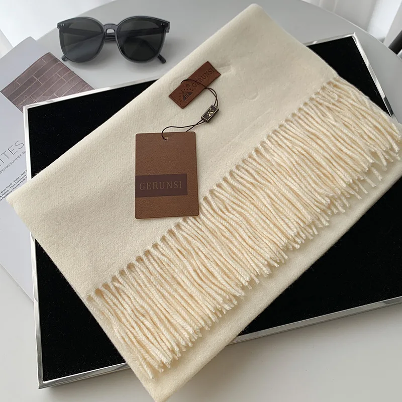 Classic Solid Imitation Cashme - đánh giá và giá Cashmere Scarf