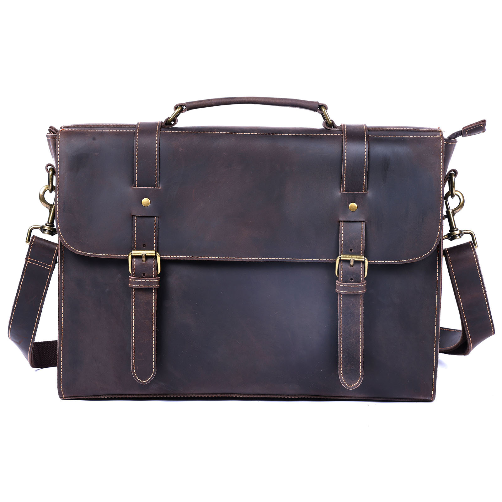 Luxury Original Men's Handbag  - đánh giá và giá Leather Briefcase