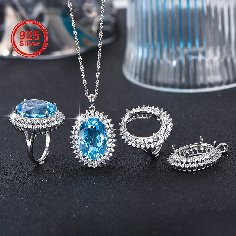 13x18mm S925 Sterling Silver R - đánh giá và giá Luxury Gift Set