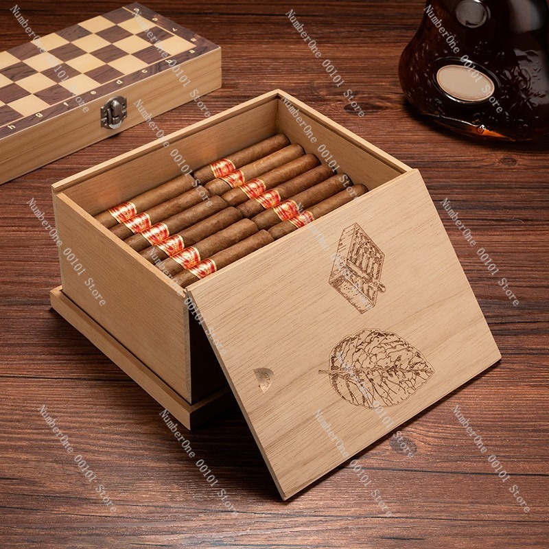 Premium Cedar Wood Cigar Humid - đánh giá và giá Premium Cigar Case