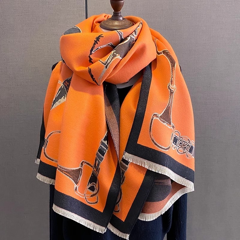 Retro Rider Horse Imitation Ca - đánh giá và giá Cashmere Scarf