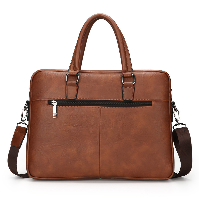 CFUN YA New Man Handbag 14 Inc - đánh giá và giá Leather Briefcase