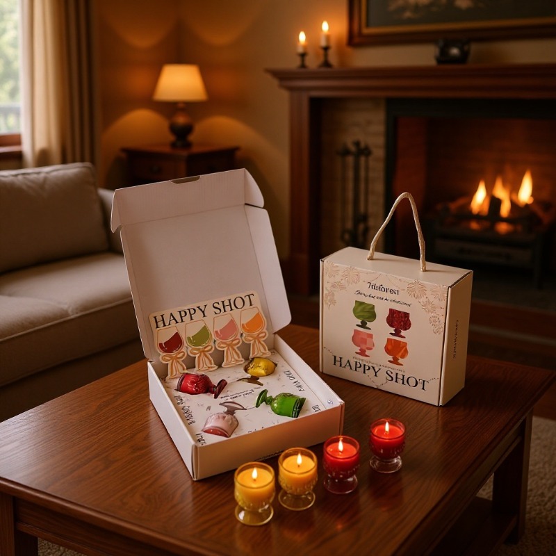 Scented Candle Gift Set Wine G - đánh giá và giá Luxury Gift Set